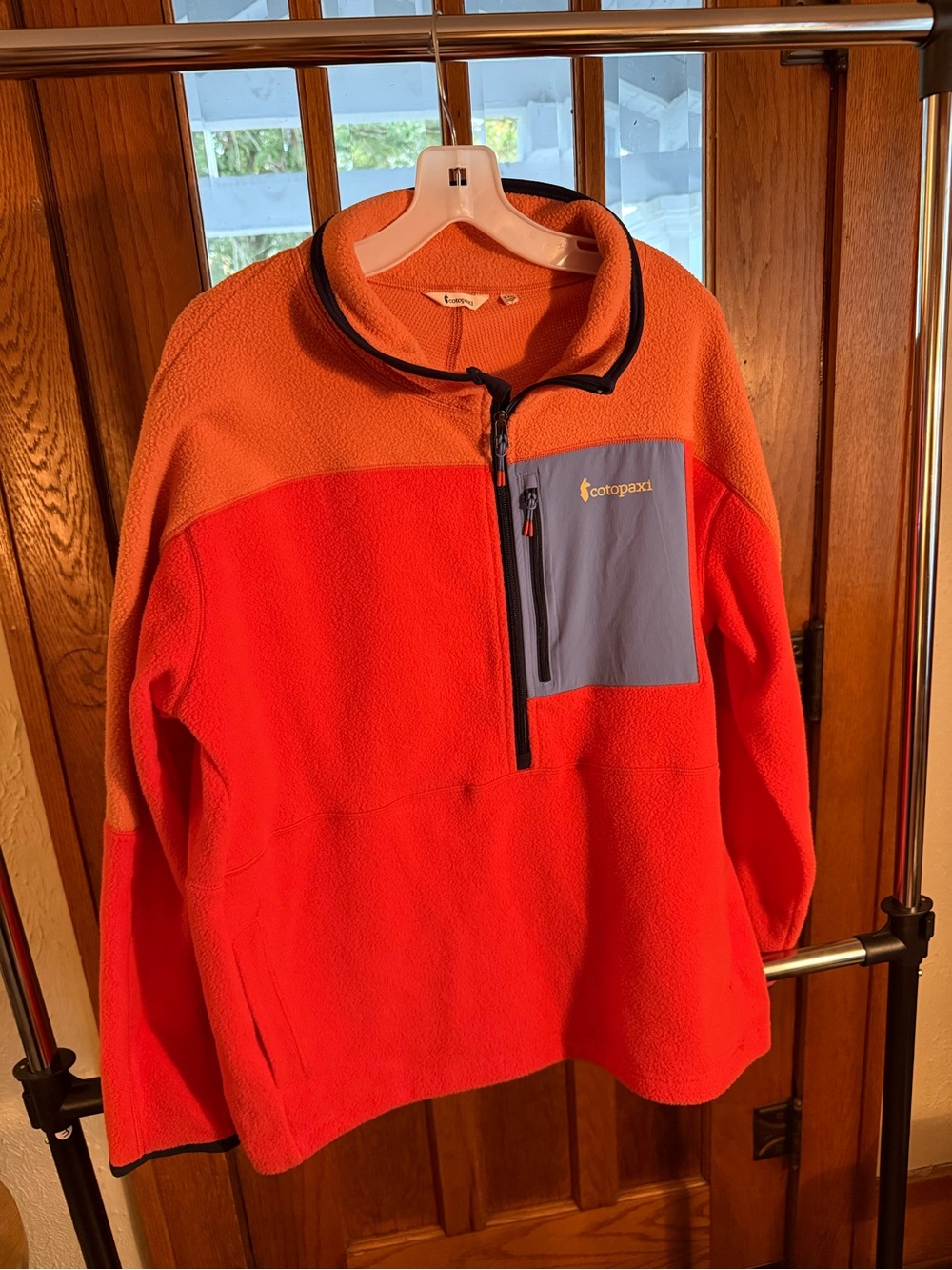 cotopaxi Orange Fleece Pullover - XXL